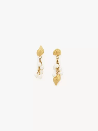 Die Chloé Shells Ohrringe