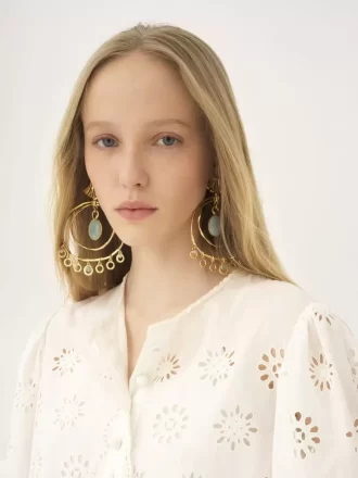 Die Chloé Sunflower Ohrringe