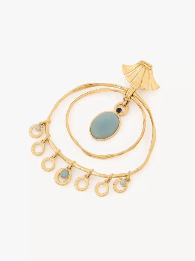 Die Chloé Sunflower Ohrringe