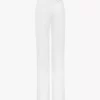 High-Rise-Flare-Jeans aus Denim