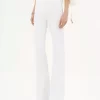 High-Rise-Flare-Jeans aus Denim