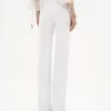 High-Rise-Flare-Jeans aus Denim
