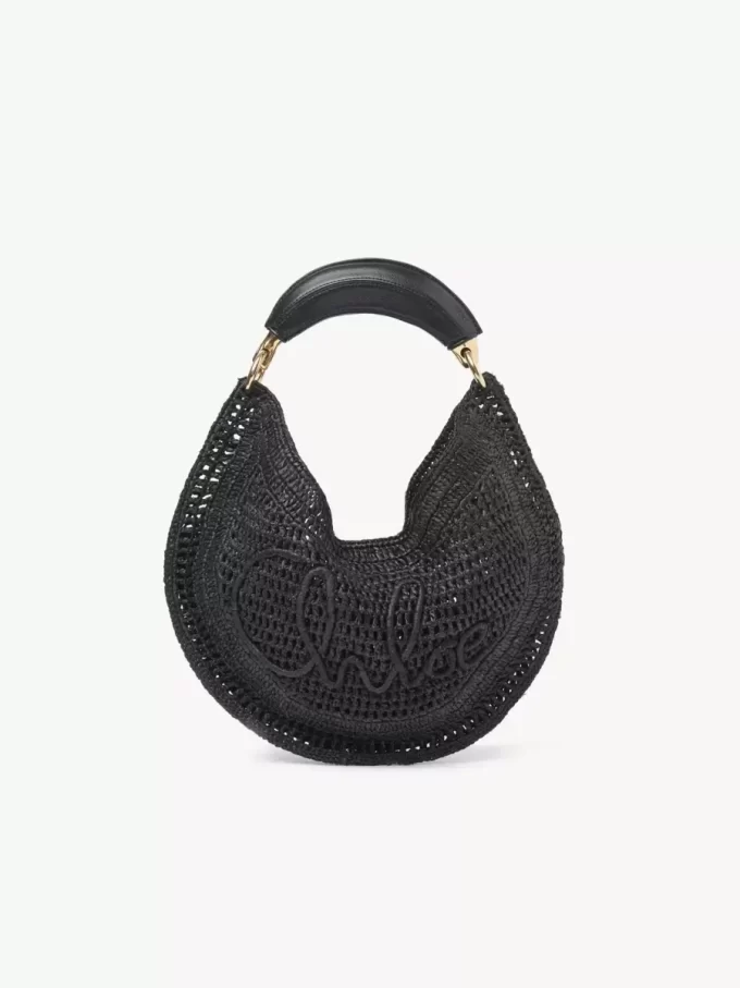 Hobo-Tasche „Summer Banana“ aus Bast