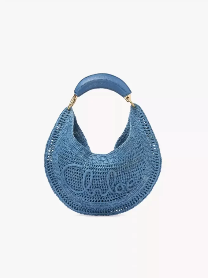 Hobo-Tasche „Summer Banana“ aus Bast