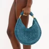 Hobo-Tasche „Summer Banana“ aus Bast