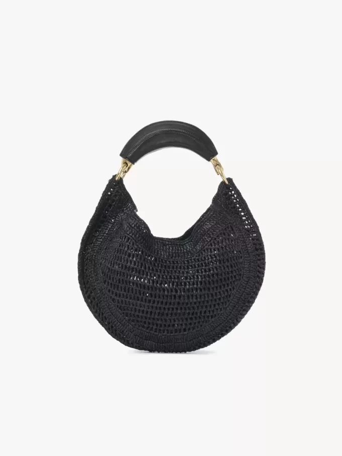 Hobo-Tasche „Summer Banana“ aus Bast