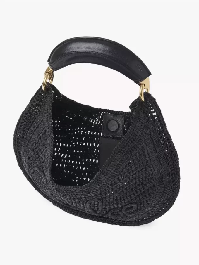 Hobo-Tasche „Summer Banana“ aus Bast