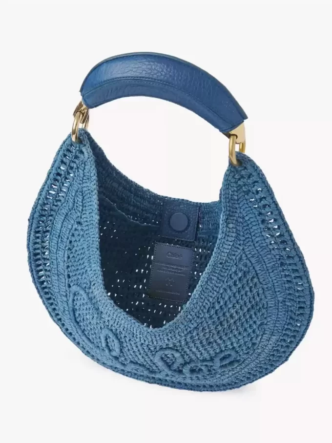 Hobo-Tasche „Summer Banana“ aus Bast