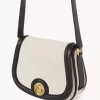 Horse Medal Satteltasche aus Canvas und genarbtem Leder