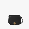 Horse Medal Satteltasche aus genarbtem Leder