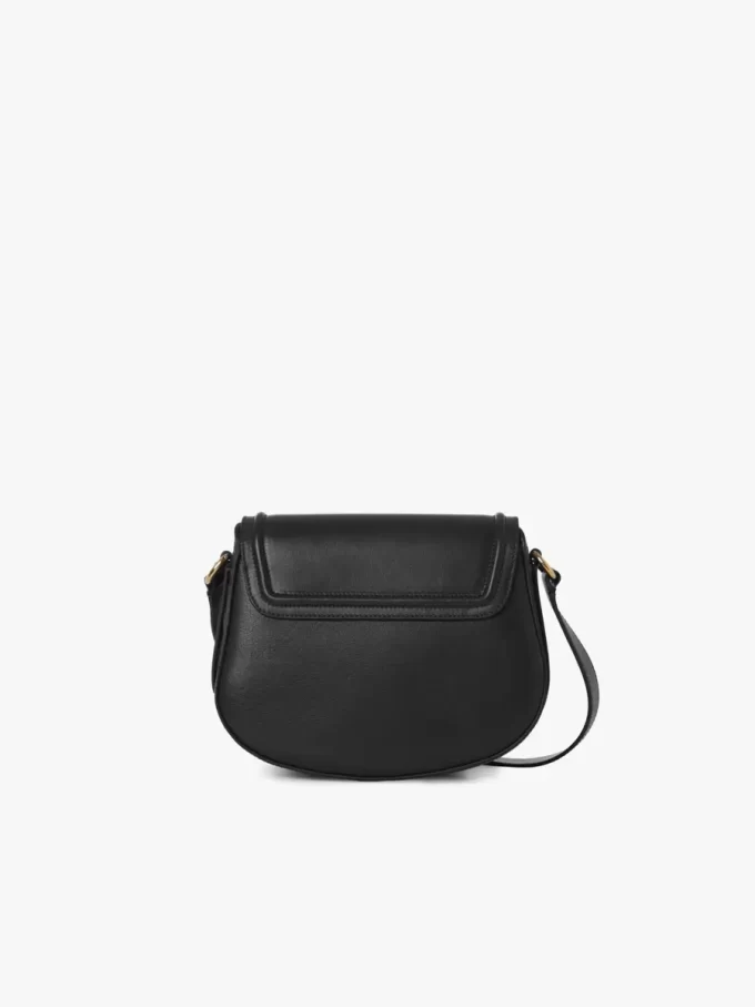 Horse Medal Satteltasche aus genarbtem Leder