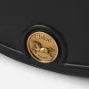 Horse Medal Satteltasche aus genarbtem Leder