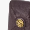 Kleine Chloé Balloon Tasche aus genarbtem Leder