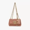 Kleine Chloé Heritage Umhängetasche aus genarbtem Leder