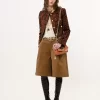 Kleine Chloé Heritage Umhängetasche aus genarbtem Leder