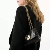 Kleine Chloé Heritage Umhängetasche aus genarbtem Leder