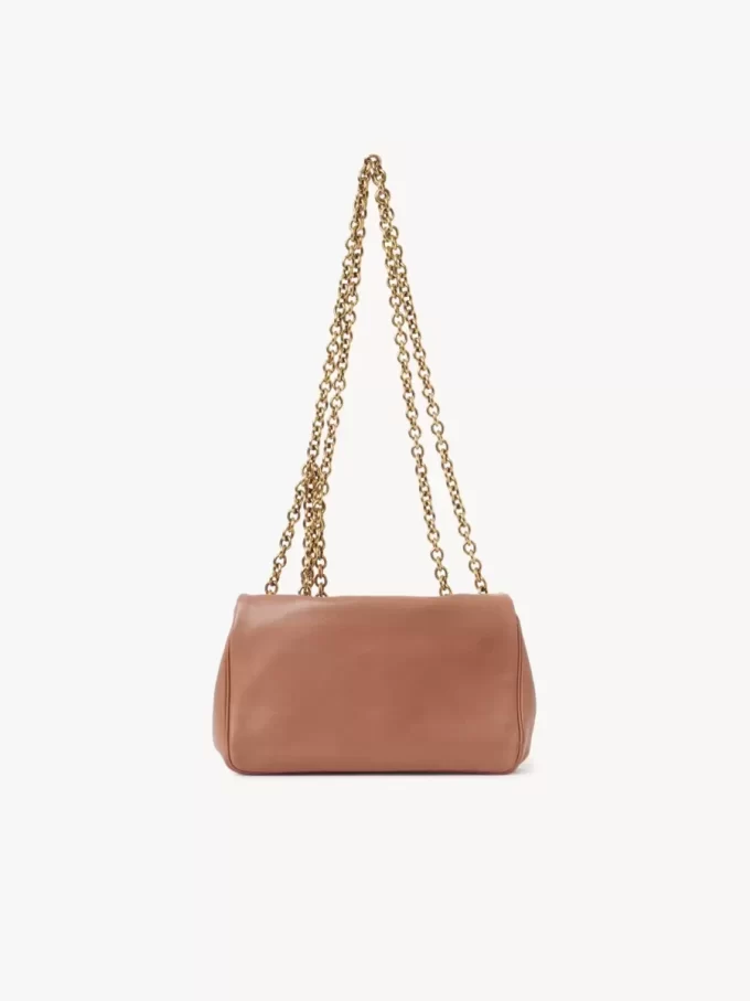 Kleine Chloé Heritage Umhängetasche aus genarbtem Leder