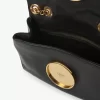 Kleine Chloé Heritage Umhängetasche aus genarbtem Leder