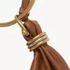 Kleine Hobo-Tasche mit Armband aus genarbtem Leder