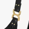 Kleine Marcie Hobo-Tasche aus Leder mit Kroko-Effekt