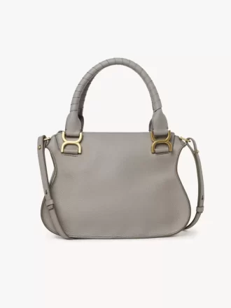 Kleine Marcie-Tasche aus genarbtem Leder