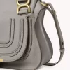 Kleine Marcie-Tasche aus genarbtem Leder