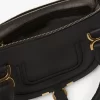 Kleine Marcie-Tasche aus genarbtem Leder