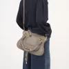 Kleine Marcie-Tasche aus genarbtem Leder