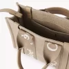 Kleine Tragetasche Woody aus Leinen Kleine Tragetasche Woody aus Leinen
