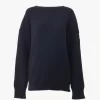 Logo-Pullover aus Woll- und Kaschmirstrick