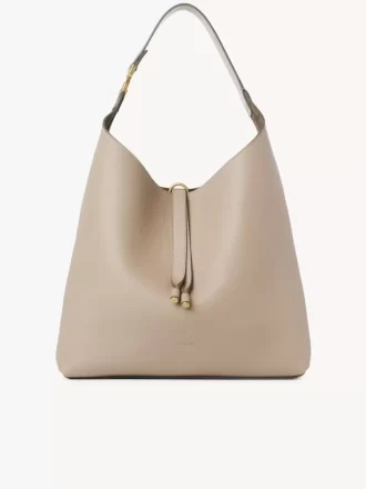 Marcie Hobo-Tasche aus genarbtem Leder
