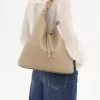 Marcie Hobo-Tasche aus genarbtem Leder