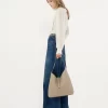 Marcie Hobo-Tasche aus genarbtem Leder