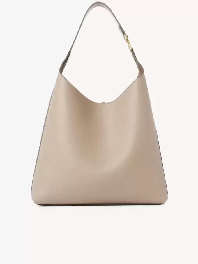 Marcie Hobo-Tasche aus genarbtem Leder