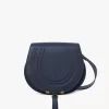 Marcie Satteltasche aus genarbtem Leder