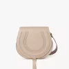 Marcie Satteltasche aus genarbtem Leder