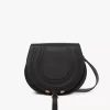 Marcie Satteltasche aus genarbtem Leder