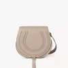 Marcie Satteltasche aus genarbtem Leder