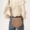 Marcie Satteltasche aus genarbtem Leder