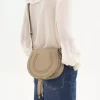 Marcie Satteltasche aus genarbtem Leder
