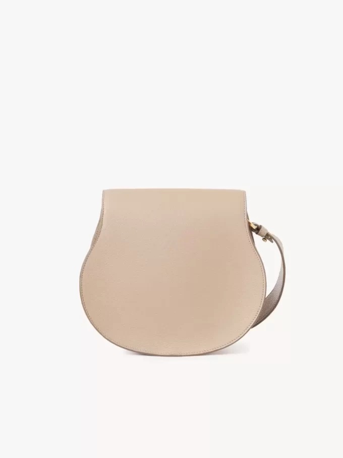 Marcie Satteltasche aus genarbtem Leder
