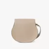 Marcie Satteltasche aus genarbtem Leder