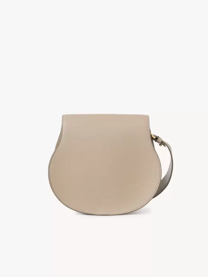 Marcie Satteltasche aus genarbtem Leder