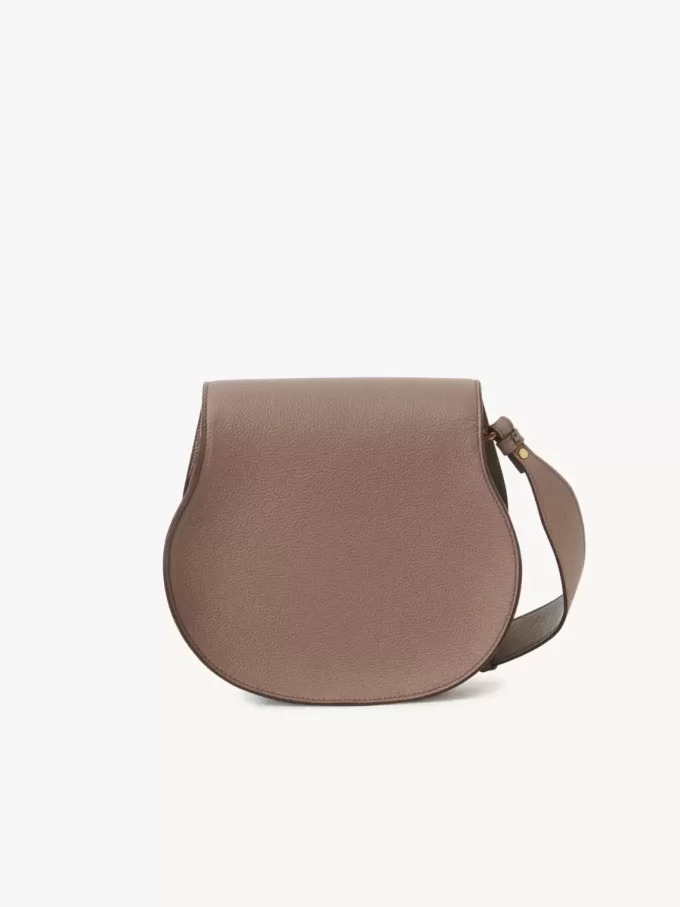 Marcie Satteltasche aus genarbtem Leder