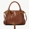 Marcie Tasche aus glänzendem Leder