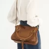 Marcie Tasche aus glänzendem Leder