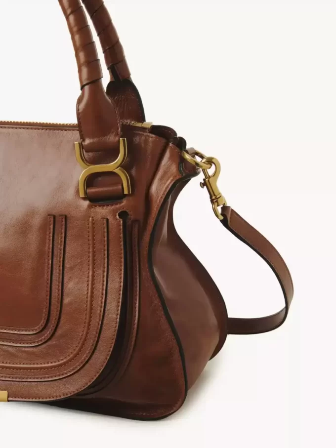 Marcie Tasche aus glänzendem Leder