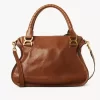 Marcie Tasche aus glänzendem Leder