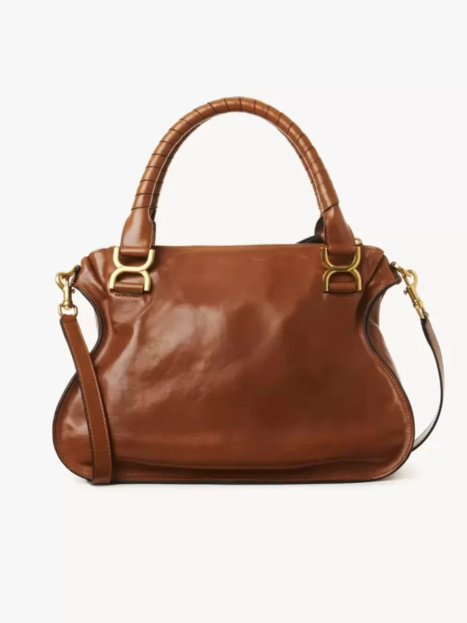 Marcie Tasche aus glänzendem Leder