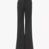 Maßgeschneiderte Bootcut-Hose aus Wolle
